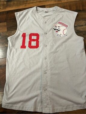 Cincinnati Reds Throwback Jersey 1956